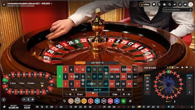 Immersive Roulette
